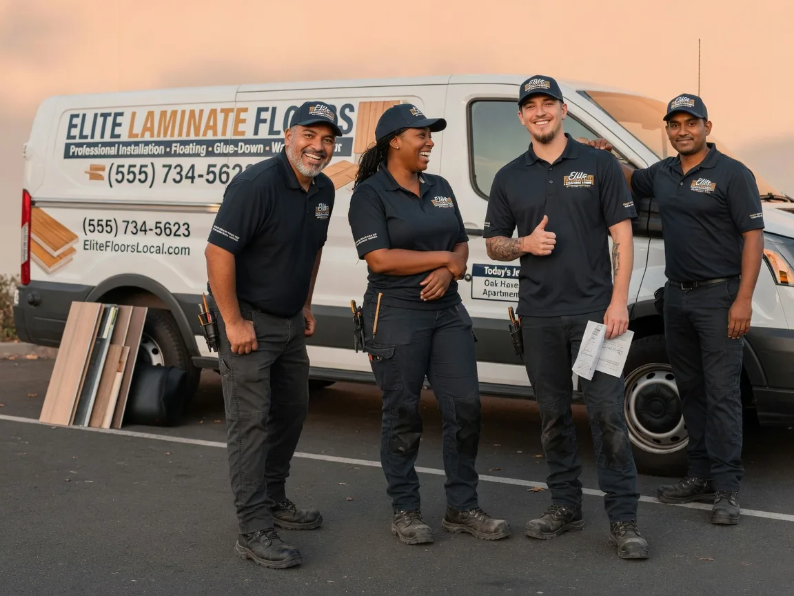 Laminate flooring installation company in Uniopolis, OH